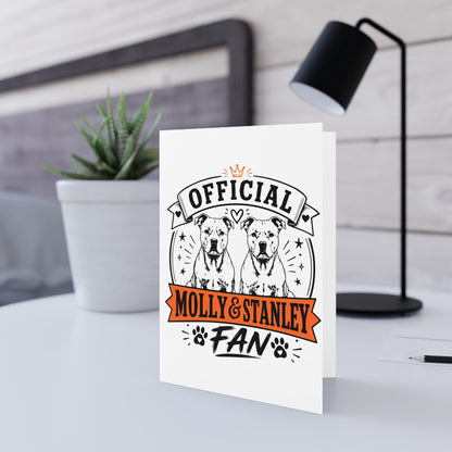 Official Molly & Stanley Fan  — Greeting Card