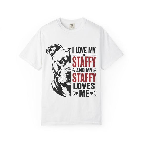 I Love My Staffy T-Shirt
