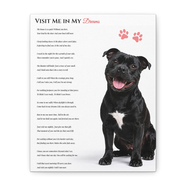 Visit Me in My Dreams - Premium Wall Art