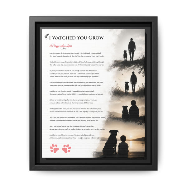 I Watched You Grow - Premium Framed Wall Art
